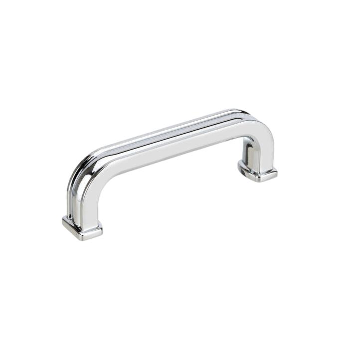 Polished Chrome "Belfour" Cabinet Knobs and Drawer Pulls - Forge Hardware Studio