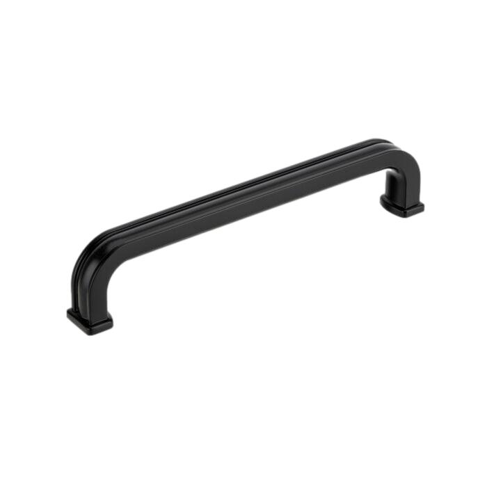 Matte Black "Belfour" Cabinet Knobs and Drawer Pulls - Forge Hardware Studio