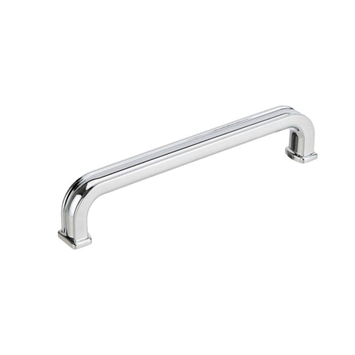 Polished Chrome "Belfour" Cabinet Knobs and Drawer Pulls - Forge Hardware Studio
