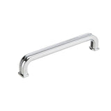 Polished Chrome "Belfour" Cabinet Knobs and Drawer Pulls - Forge Hardware Studio