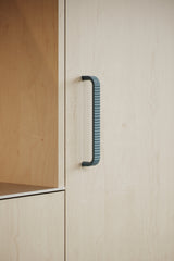 Colorful Retro "Lace" Ribbed Drawer Pulls - Forge Hardware Studio