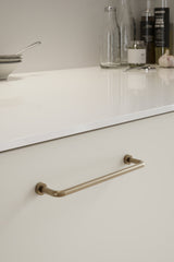 Patina Brass "Lounge" Cabinet Knob and Wire Drawer Pulls - Euro • Knobs