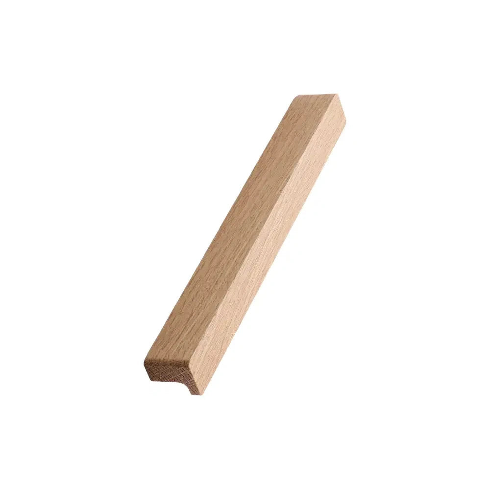 Lacquered Oak Wood "Elan" Knob and Drawer Pulls - Forge Hardware Studio