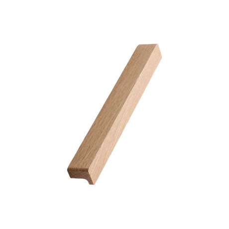 Lacquered Oak Wood "Elan" Knob and Drawer Pulls - Forge Hardware Studio