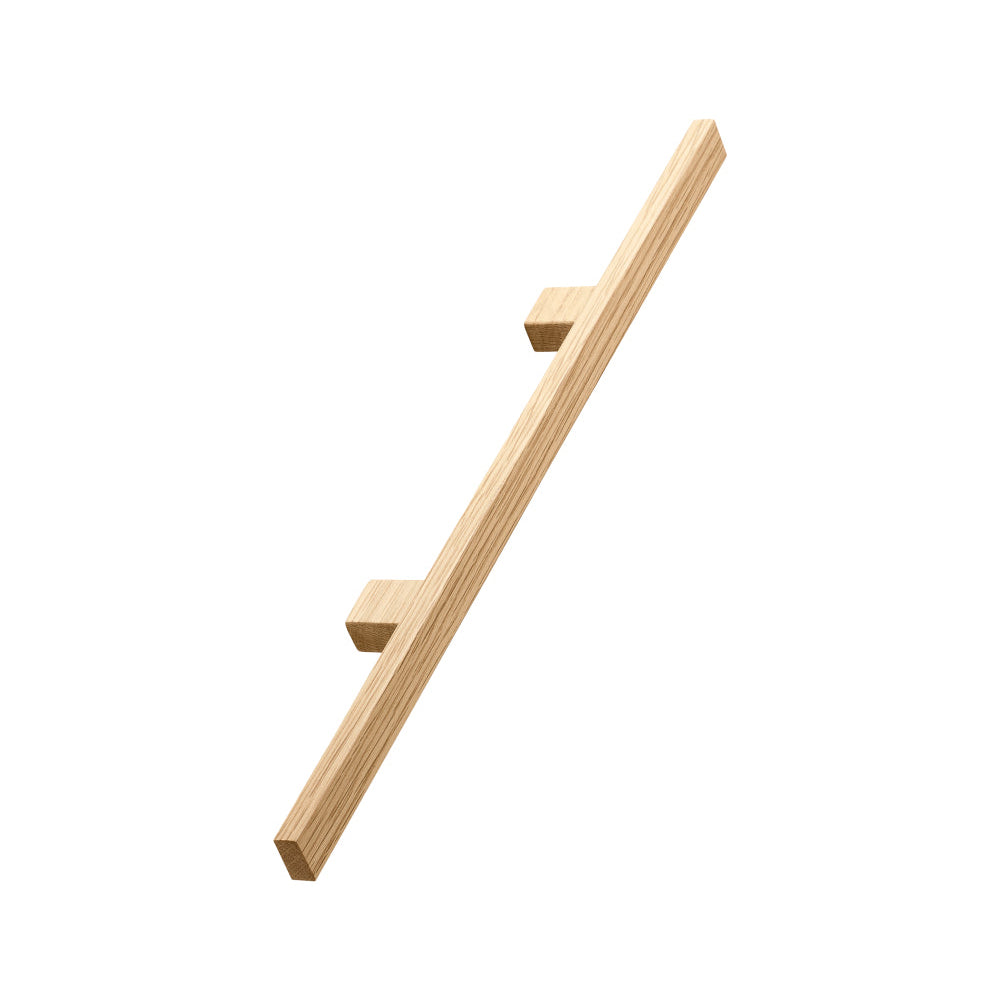 Lacquered Oak Wood "Japan" Cabinet Knob and Drawer Pulls - Euro • Knobs