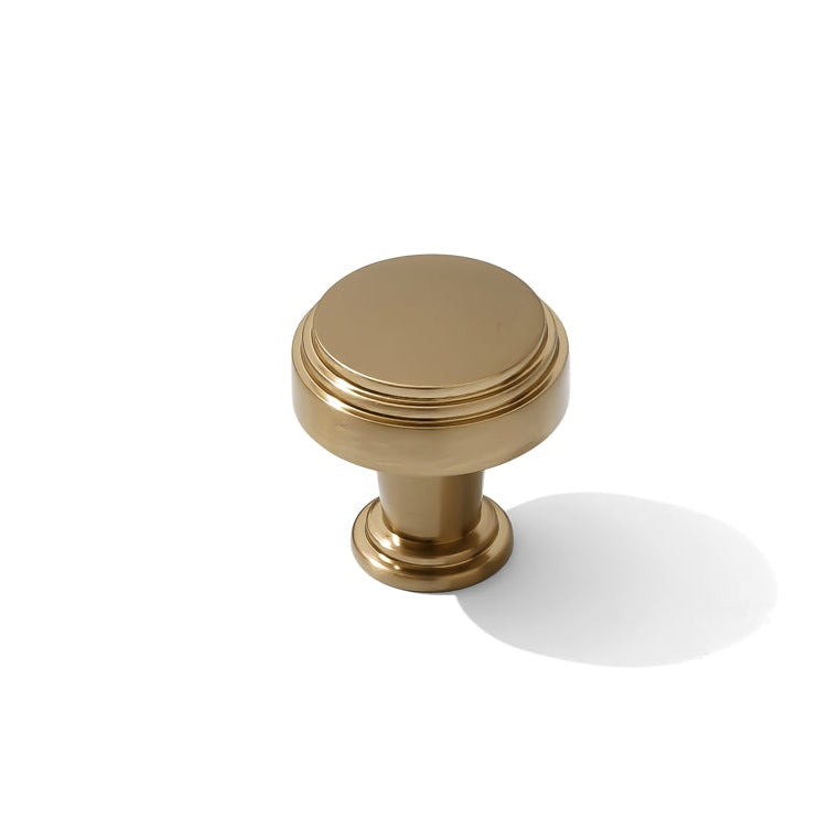 Champagne Bronze "Deco" Cabinet Knobs and Drawer Pulls - Forge Hardware Studio