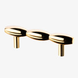 Lew's Hardware Polished Brass Barrel Series - Forge Hardware Studio