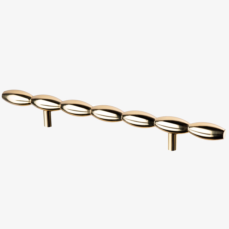 Lew's Hardware Polished Brass Barrel Series - Forge Hardware Studio