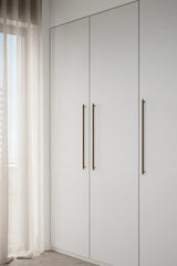 Knurled Antique Bronze "Manor" Cabinet Knobs and Drawer Pulls - Forge Hardware Studio
