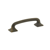 Rubbed Antique Bronze "Milli" Square Cabinet Knobs and Drawer Pulls - Forge Hardware Studio