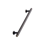 Dark Rubbed Bronze "Villa" Fluted Cabinet Knobs and Pulls - Forge Hardware Studio