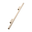 Untreated Oak Wood "Magnum" Drawer Pulls - Euro • Knobs