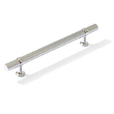 Knurled T-Bar "Contemporary" Polished Chrome Knobs and Pulls - Forge Hardware Studio