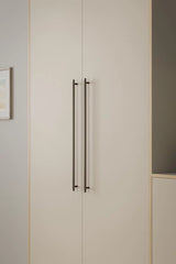 Matte Bronze "Manor" Knurled Cabinet Knobs and Drawer Pulls - Forge Hardware Studio
