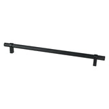Knurled "Prelude" Matte Black Cabinet Knobs and Drawer Pulls - Forge Hardware Studio