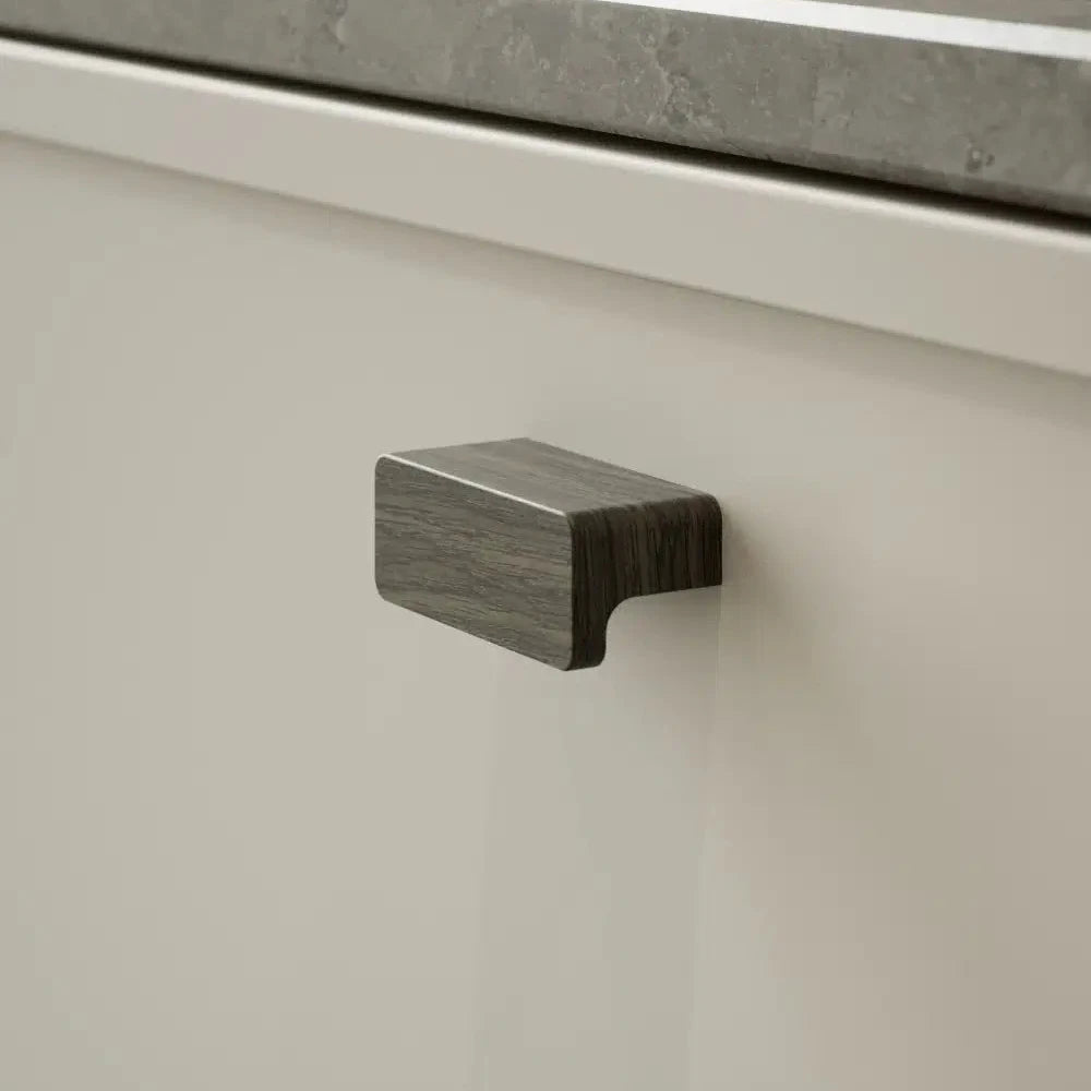 Dark Brown "Elan" Knob and Drawer Pulls - Forge Hardware Studio