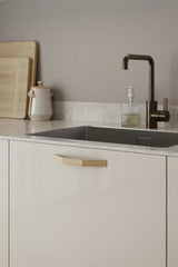 White Oak Wood "Rialto" Drawer Pulls - Forge Hardware Studio