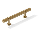 Knurled T-Bar "Contemporary" Champagne Bronze Knobs and Pulls - Forge Hardware Studio