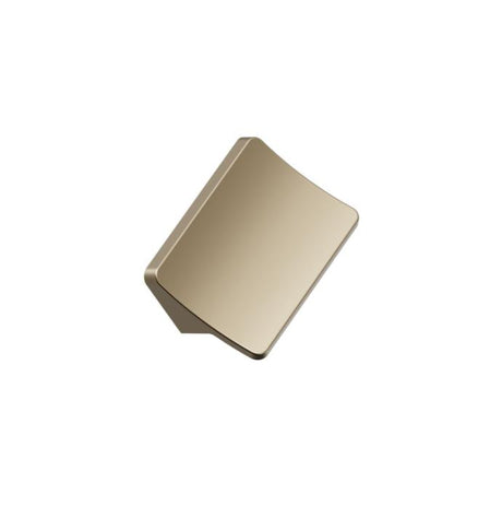 Brushed Bronze "Ciel" Tab Drawer Pulls - Forge Hardware Studio