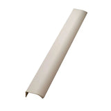 Beige Textured "Edge Straight" Tab Drawer Pulls - Forge Hardware Studio