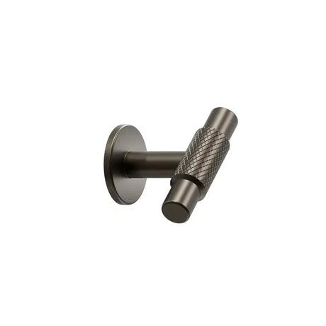 Matte Bronze "Manor" Knurled Cabinet Knobs and Drawer Pulls - Forge Hardware Studio