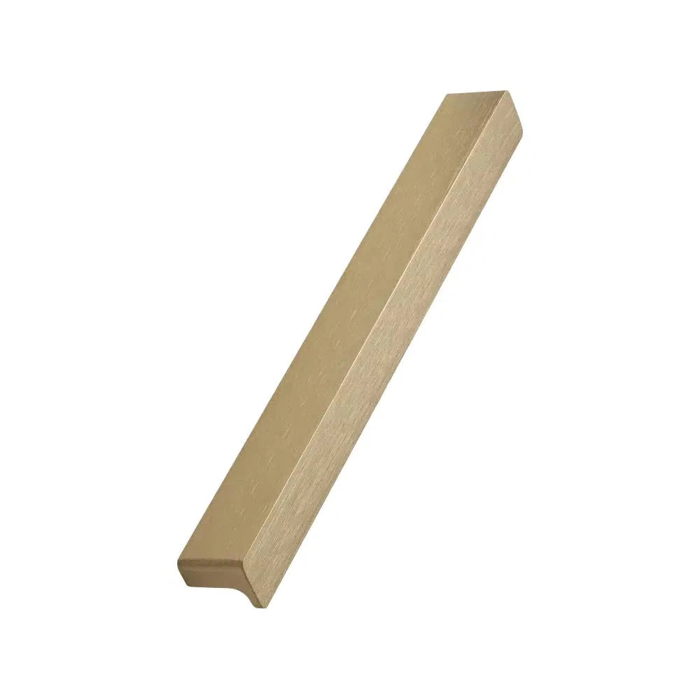 Brushed Brass "Elan" Knob and Drawer Pulls - Forge Hardware Studio