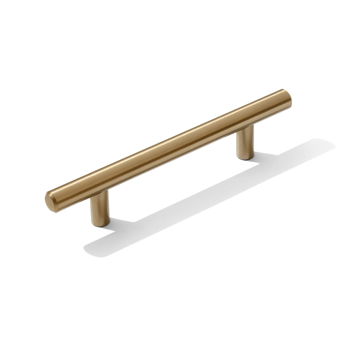 Champagne Bronze "Dash" T-Bar Round Knob and Drawer Pulls - Forge Hardware Studio