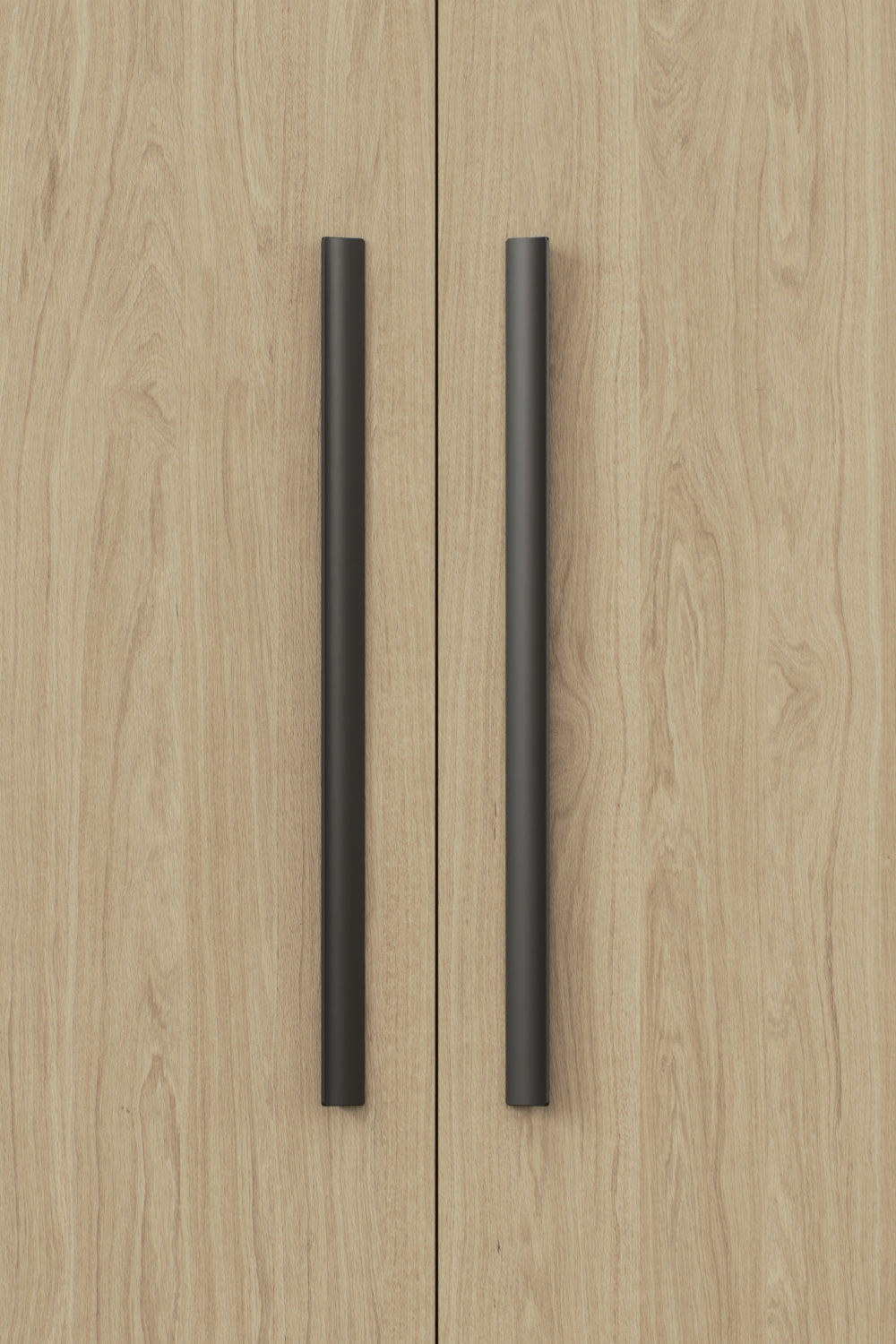Matte Black "Ciel" Tab Drawer Pulls - Forge Hardware Studio