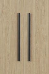 Matte Black "Ciel" Tab Drawer Pulls - Forge Hardware Studio