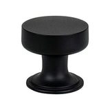 Payton Cabinet Knob and Drawer Pulls in Matte Black - Forge Hardware Studio