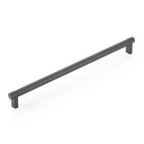 Knurled Matte Black Cabinet Knobs and Drawer Pulls - Forge Hardware Studio