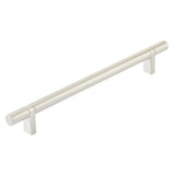 Smooth T-Bar Satin Nickel Cabinet Knobs and Drawer Pulls - Forge Hardware Studio