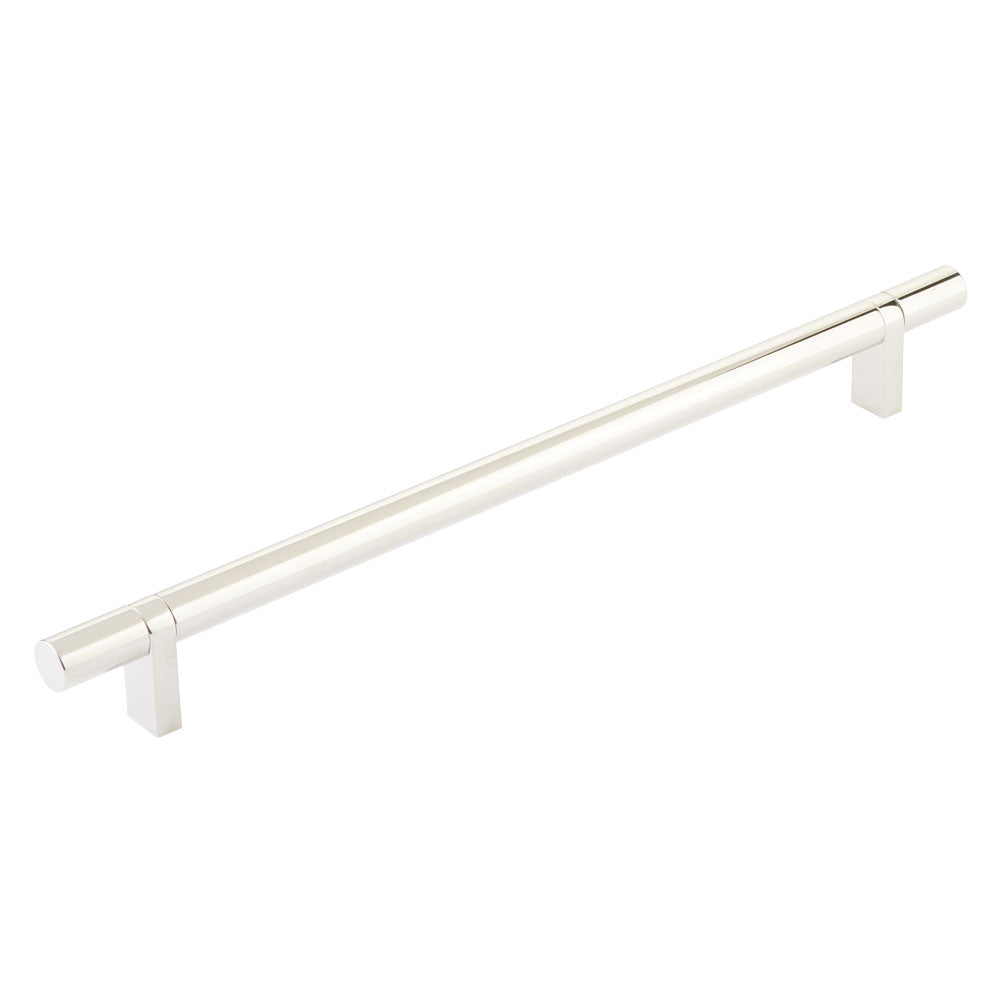 Smooth T-Bar Polished Nickel Cabinet Knobs and Drawer Pulls - Forge Hardware Studio