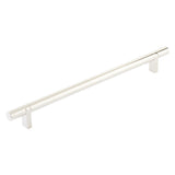 Smooth T-Bar Polished Nickel Cabinet Knobs and Drawer Pulls - Forge Hardware Studio