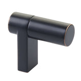 Smooth Oil Rubbed Bronze Cabinet Knobs and Drawer Pulls - Forge Hardware Studio