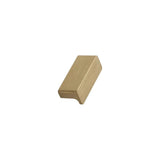Brushed Brass "Elan" Knob and Drawer Pulls - Forge Hardware Studio