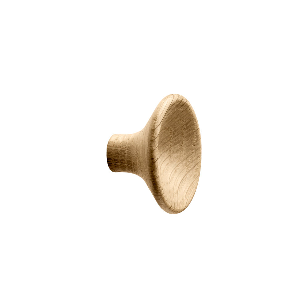 Lacquered Oak Wood "Japan" Cabinet Knob and Drawer Pulls - Euro • Knobs