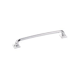 Polished Chrome "Milli" Square Cabinet Knobs and Drawer Pulls - Forge Hardware Studio