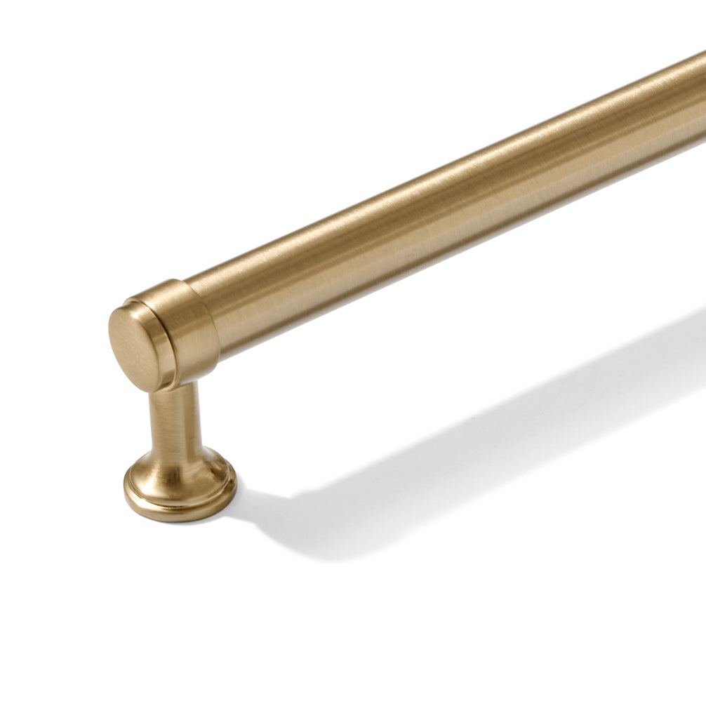 Smooth Champagne Bronze "Transitional" Cabinet Knobs and Drawer Pulls - Forge Hardware Studio