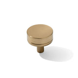 Smooth Champagne Bronze "Transitional" Cabinet Knobs and Drawer Pulls - Forge Hardware Studio