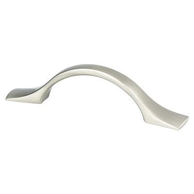 Brushed Nickel "Tina" Cabinet Knob and Drawer Pulls - Forge Hardware Studio