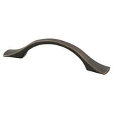 Dark Brushed Bronze "Tina" Cabinet Knob and Drawer Pulls - Forge Hardware Studio