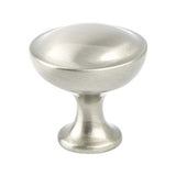Brushed Nickel "Tina" Cabinet Knob and Drawer Pulls - Forge Hardware Studio