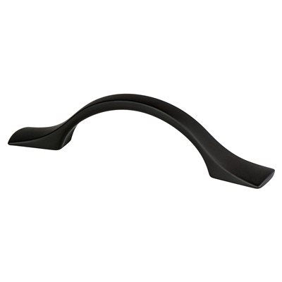 Matte Black "Tina" Cabinet Knob and Drawer Pulls - Forge Hardware Studio