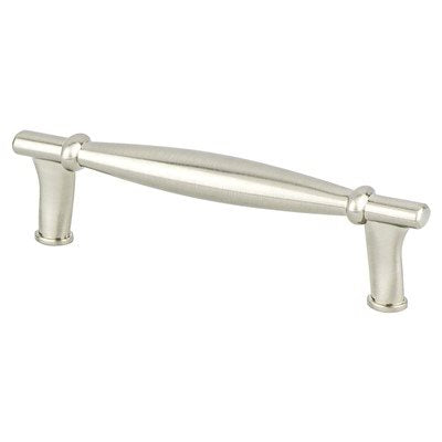 Brushed Nickel "Amelia" Cabinet Knob and Drawer Pulls - Forge Hardware Studio