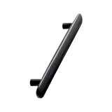 Black Lacquered Wood "Brutus" Cabinet Knob and Drawer Pulls - Euro • Knobs
