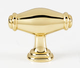 Transitional Polished Brass "Perry" Cabinet Knobs and Drawer Pulls
