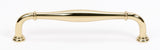 Transitional Polished Brass "Perry" Cabinet Knobs and Drawer Pulls
