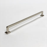 Polished Nickel "Eloise" Mission Style Drawer Pull - Forge Hardware Studio