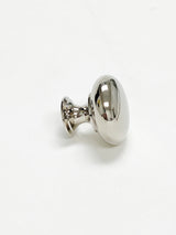 Polished Nickel "Eloise" Round Cabinet Knob - Forge Hardware Studio